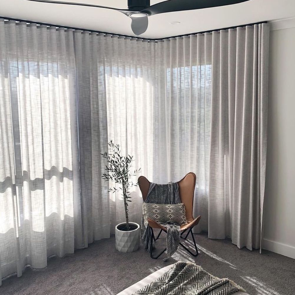 Curved Curtains Online | Buy Curved Curtains Online Across Australia